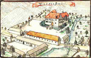 Wasserjentsch - Pałac i folwark, widok ogólny